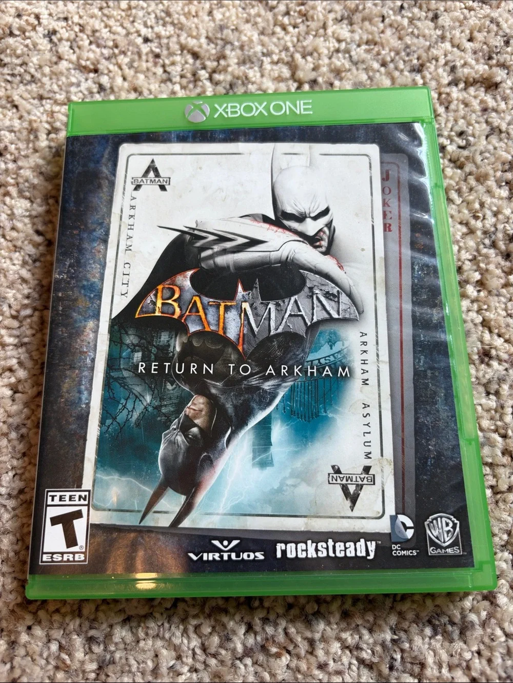 Batman Return to Arkham 2 Disc Xbox One Video Game